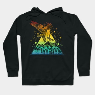 Rainbow Eagle Hoodie